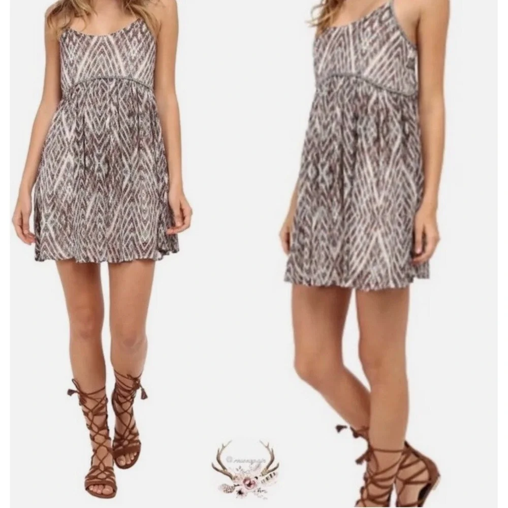 Free People FP Revolve Periscopes in the Sky Chiffon Lined Small Dress Festival‎